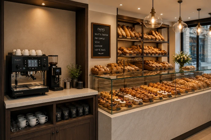 Solution café pour boulangerie et pâtisserie artisanale